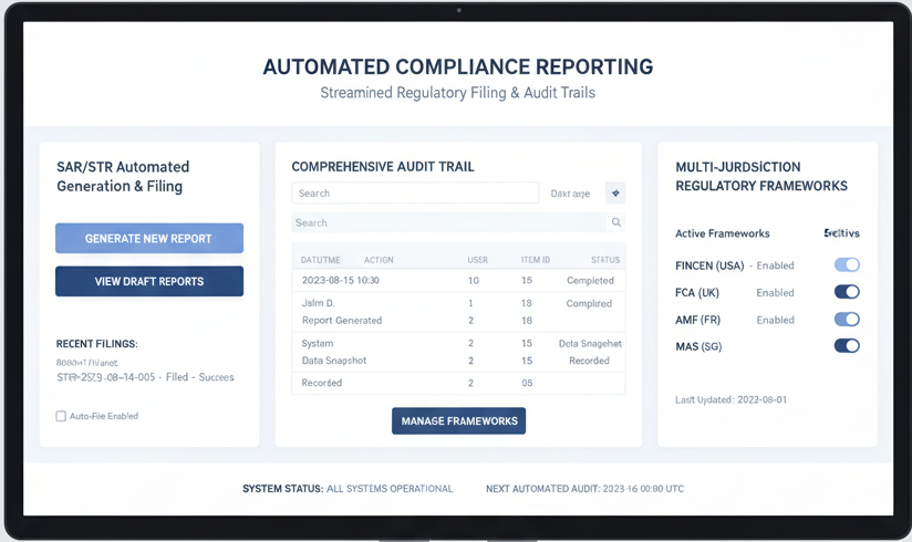 Automated Compliance Reporting Dashboard
